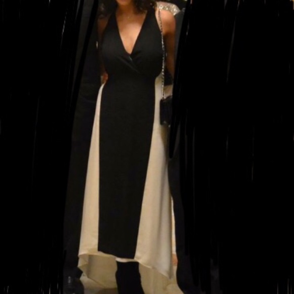 Express high-low long dress